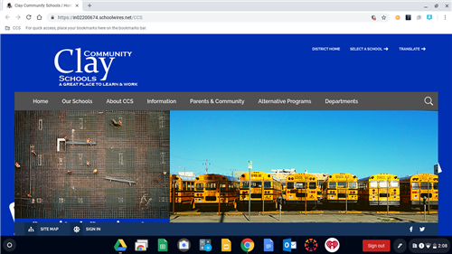 District Homepage 
